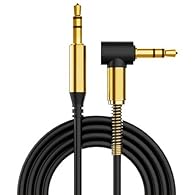 【PLEASANT SOUND QUALITY】 3.5mm to 3.5mm aux cable is specially designed to provide noise-free, smooth, undelayed and high-fidelity audio experience sound and strain relief to keep your cord intact 【TANGLE FREE】 The flexible tangle-free design made th...