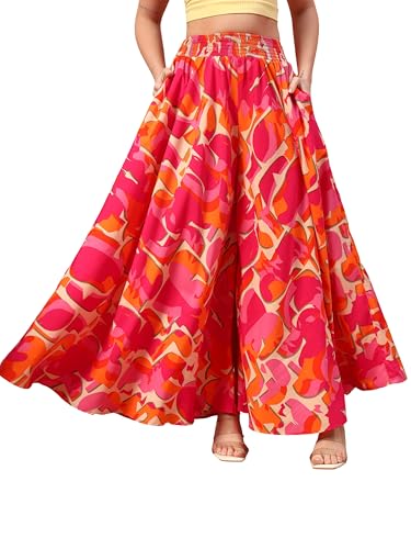 Image of KZULLY | Palazzo for Women | Solid & Printed | Stylish Wide-Leg | Comfortable Elastic Waist Bottomwear