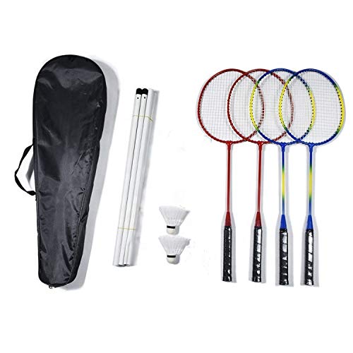 Elite Badminton Rackets 4 Pack, Badminton Set, 4 in Pakistan