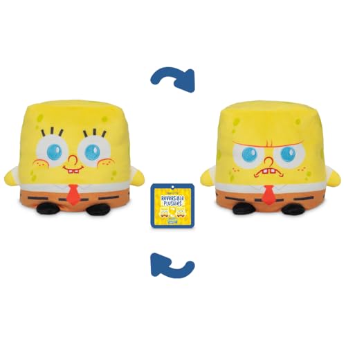 Image of TeeTurtle Reversible Spongebob Spongebob 5 Inch Flip Plushie