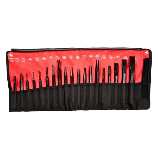Mayhew 19-Piece Punch and Chisel Set