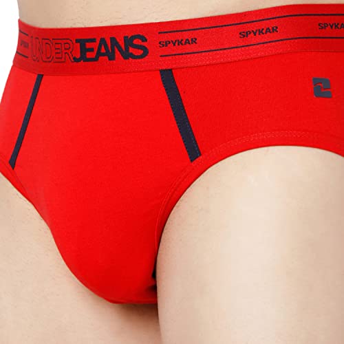 Image of Underjeans Men's Cotton Blend Regular Fit Brief