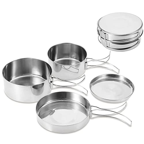TourKing Lot de 4 Ustensiles de Cuisine de Camping
