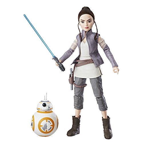 Hasbro Star Wars C1628ES0 "Die Mächte des Schicksals 11" Deluxe Action Puppen 2er Set - REY und BB8" Actionfigur – Bild 3