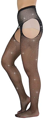 Image of ToBeInStyle Women's Suspender Pantyhose