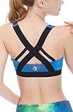 icyZone Women's Workout Yoga Clothes Activewear Racerback Strappy Sports Bras