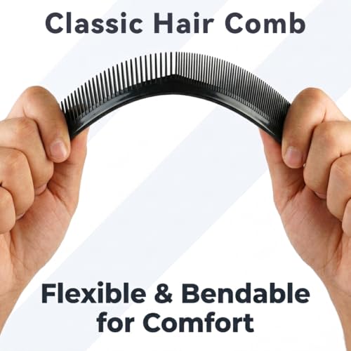 Image of MAYCREATE 5Piece Hair Styling Comb Set for Men and Women with Texture Comb Wide Tooth Combs for Volume Detangling Root Lift and Daily Grooming
