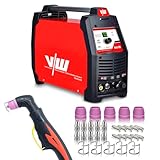 Cortador de plasma 70 A – Set de 36 piezas – Cúter de plasma con 70 amperios de corriente y 25 mm de grosor de corte | Incluye quemador de plasma y juego de boquillas de plasma – Paris 700 – VECTOR