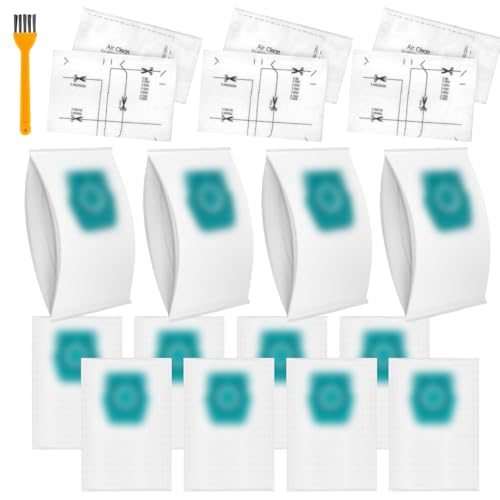12 Sacchetti per aspirapolvere compatibili con Miele Guard L1, S1,