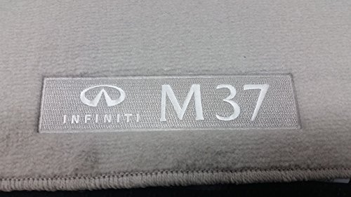 Infiniti 2011 To 2013 M37/M37X Genuine Oem Carpeted Floor Mats -Light Gray #TOP8