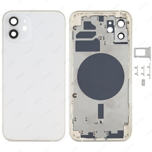 Tech4GSM iPhone 12 White Housing Body - Image 2