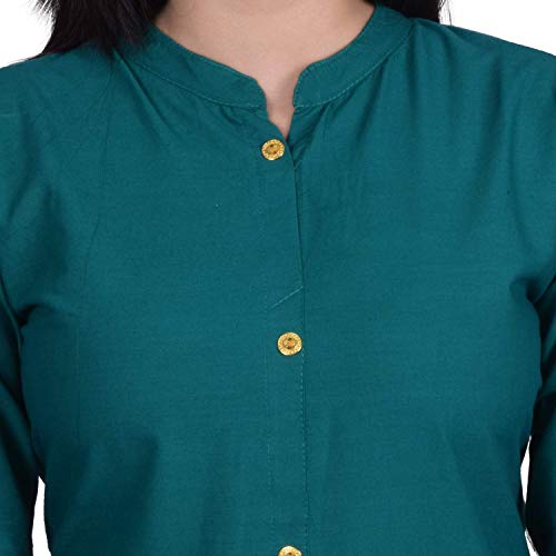 Image of BLACK MACY Women's Cotton Regular Kurta