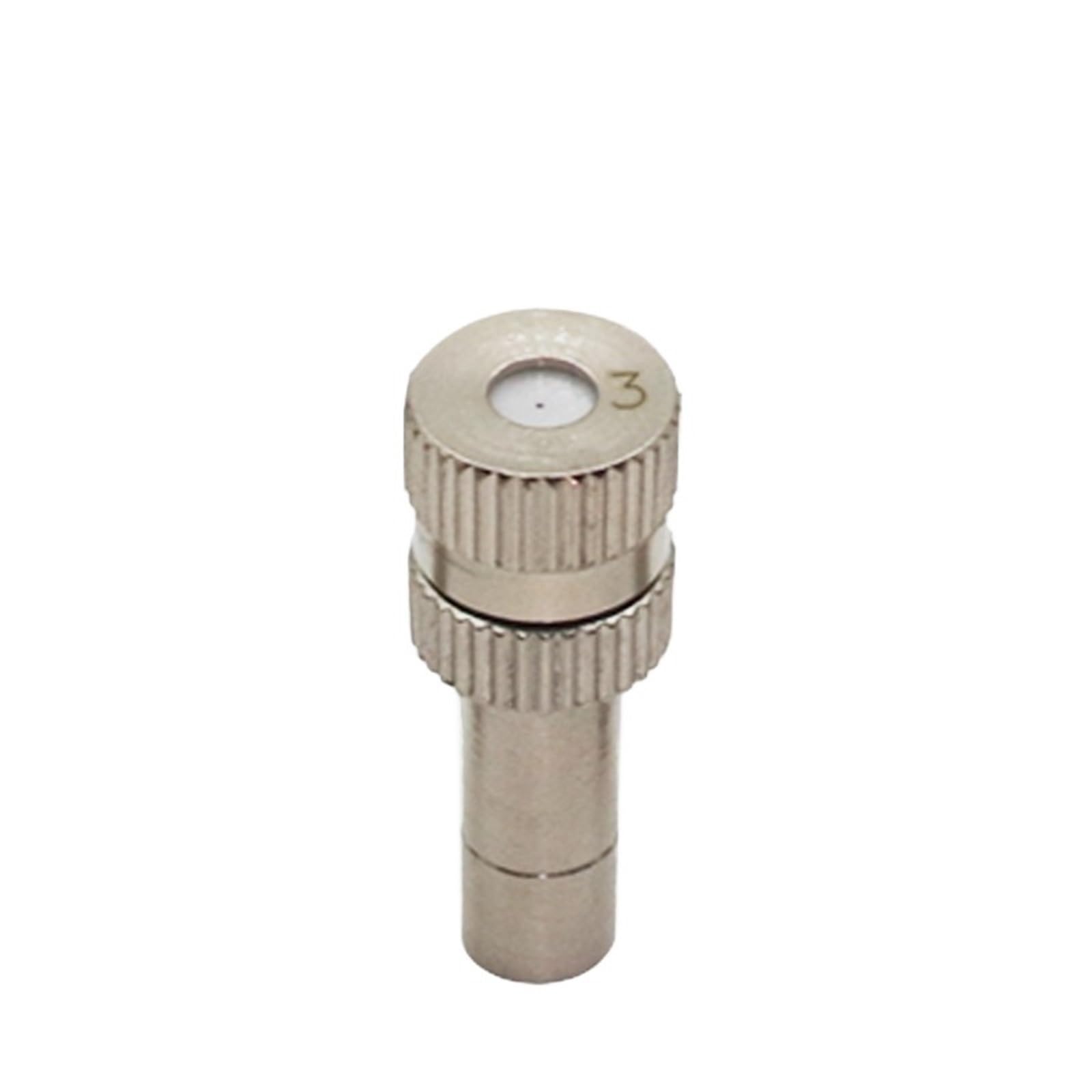 Lcvzxcfkx 0.3Mmx20pcs 6Mm Quick Fitting Brass Nozzles Misting Fogging Slip Lock Sprinkler