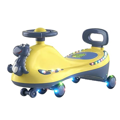 Carro Infantil Com Roda Universal, Música Tranquila, Efeito de Luz, Brinquedo Ao Ar Livre para Crian
