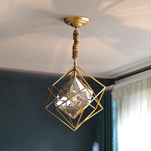 Plafonnier en cristal de style roman et luminaire chic pour couloir