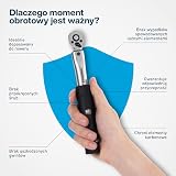 15-częściowy zestaw kluczy dynamometrycznych i kluczy nasadowych 1/4" o średnicy 4-24 Nm do roweru, motocykla itp. | klucz dynamometryczny mały | Tim Torque Pro zestaw narzędzi by BIKE BROZ | 70005