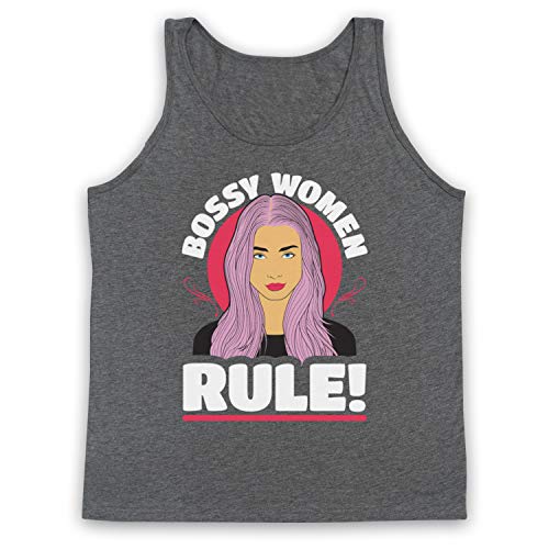 Débardeur féministe Bossy Women Rule débardeur sans manches coton femme