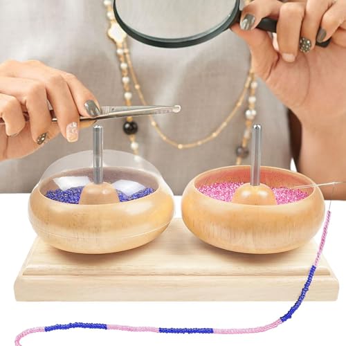 Spinner de perles d'argile et roulette de perles pour fabrication bijoux