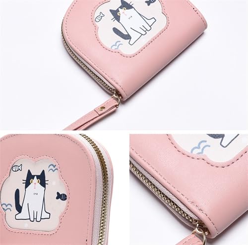 Wallet Coin Pocket Cat Wallet Short Purse Clutch Simple Student Business Casual Coin Pocket Wallet For Men Women4
