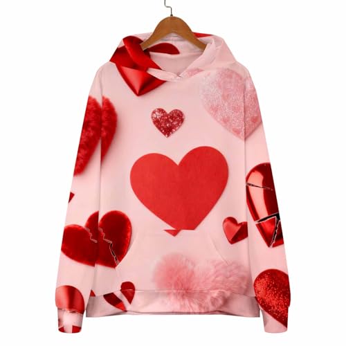Sudadera rosa para hombre talla L una prenda casual de manga larga para otoño 7