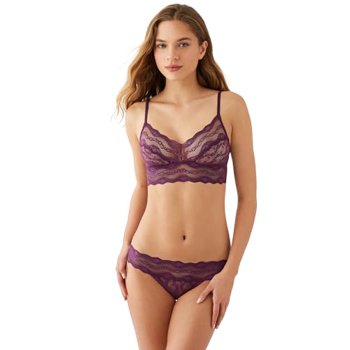 Image of b.tempt'd by Wacoal Women's Lace Kiss Sheer Unlined Wire Free Bralette