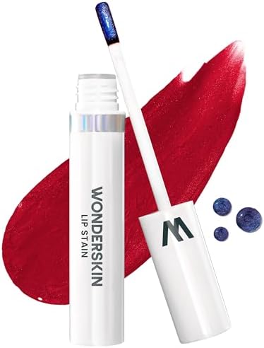 Wonderskin Wonder Blading All Day Lip Stain Peel Off Masque - Long Lasting, Waterproof and Transfer Proof Red Lip Tint, Matte Finish Peel Off Makeup (Divine Masque)