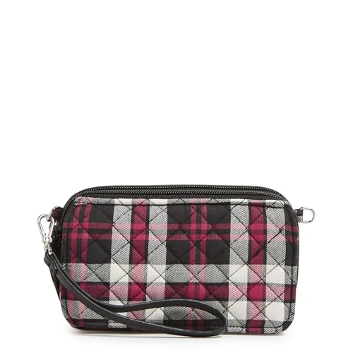 Image of Vera Bradley Women's Cotton All in One Crossbody Purse With RFID Protection