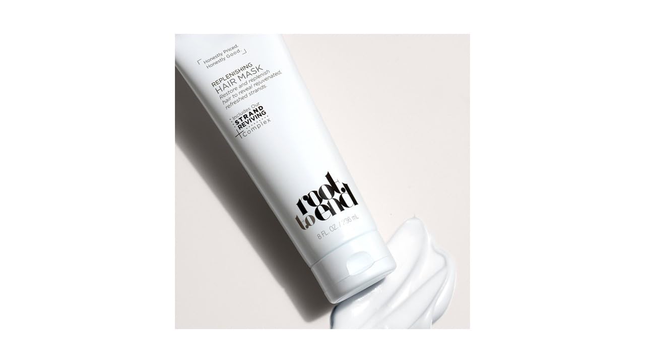 Root to End Replenishing Hair mask, 2 Fl Oz (Pack of 4), White