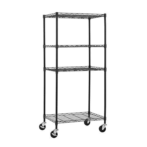 Pusalxl Rodas de Prateleira de Arame de 3
