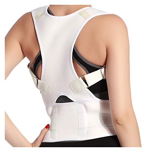 Correcteur de posture réglable ceinture de dos rose X-Plus avec sangles de soutien