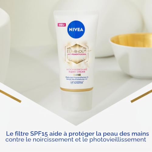 Nivea crème mains correctrice luminous630® fps15 50 ml - vue 4