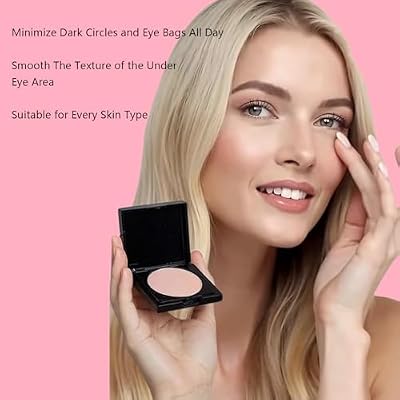 Luminance Under Eye Brightener, Under Eye Brightener, Dark Circle Concealer, Moisturizing Waterproof Foundation (PINK-2PCS)-(7-14 days delivery)