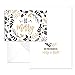 Canopy Street Faux Gold And Black Christmas Cards / 24 Holiday Greeting Cards / 6 Seasonal Designs / 4 5/8