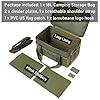 Lemubeane Tactical Camping Storage Bag 18L Tactical Utility Tote Bag Camping Cookware Organizer Trunk Organizer (Army Green) #2