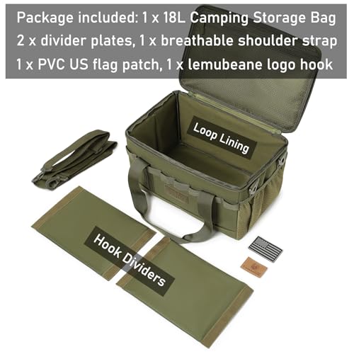 Lemubeane 18L Tactical Storage Bag