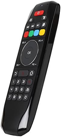 Air Mouse with Mini Keyboard, STRQUA 2.4G Wireless Smart Air Fly Mouse with Lithium Battery, 6 Axis Gyroscope Infrared Learning Remote Control for Android Smart TV Box G Box HTPC Mini PC