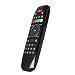 Air Mini Keyboard Mouse,STRQUA 2.4G Wireless Lithium Battery 6 Axis Gyroscope Smart Air Mouse Infrared Learning Remote Control, with Mini Keyboard for Android Smart TV Box G Box HTPC Mini PC