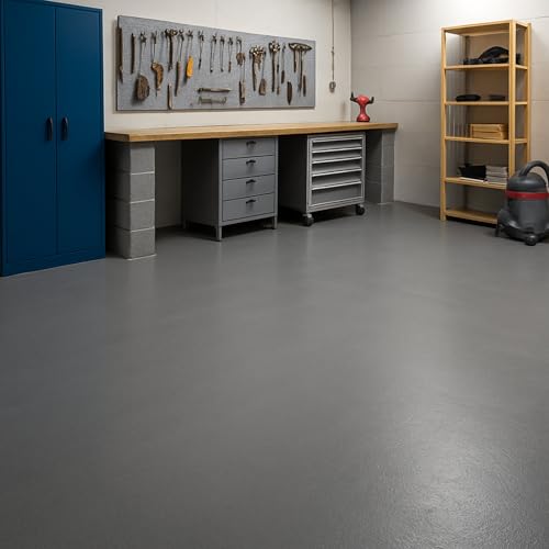 Dynamic24 Flüssig Kunststoff 5L Bodenbeschichtung 50m² Betonfarbe Beton Beschichtung Boden Estrich Farbe...