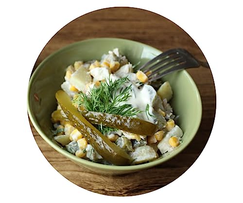 East-Euro Fermentierte Gurken in Blöcken 12er Pack im Glas x 350g | Hervorragende Ergänzung zu einer Vielzahl von Gerichten | Hergestellt durch Ansäuerung | Milch Saure Gurken 12 x 350 g/220 g