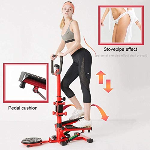 Image of Stepper Trainer Machine Glider Monitor Max Weight and Stride Stepper Home Mute Stepper Weight Loss Skinny Foot Pedal Machine Sports Climber