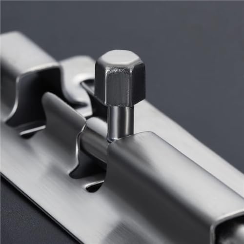 Loquet de porte coulissant en acier inoxydable pour bloquer les ouvertures