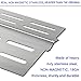 Genesis Grill Parts for Weber E310 E320 E330 EP310 EP320 EP330, 17.5” Flavorizer Bars 7620 Heat Deflector 7622 Burner Tube 62752 for Weber Genesis 300, Grill Replacement Parts for Weber Accessories