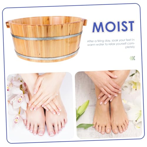 Masajeador Spa de Pies Barril de Madera 36 cm miniatura 7