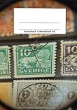  Notizbuch Schwedisch A5: Notizbuch mit schwedischen Briefmarken, DIN A5, Liniert