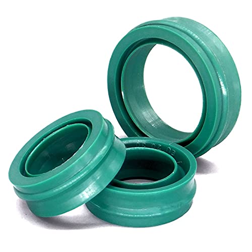 EU Type PU Oil Seal High Resilience Dust for Pneumatic Cylinders (1PC/5PCS)(14x24x10.7mm 5pcs)