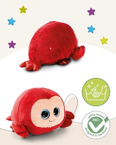 NICI Kuscheltier GLUBSCHIS Hummer Humberto 15cm - rot - Stofftier aus weichem Plüsch, niedliches Plüschtier zum Kuscheln und Spielen, für Kinder & Erwachsene, tolle Geschenkidee | 61849