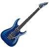 ESP LTD MH-1000 QM Electric Guitar - Black Ocean