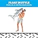 Inflatable Shark Pool Noodle, Funny Floats for Kids & Adults, Ridiculous Pool Party Decor