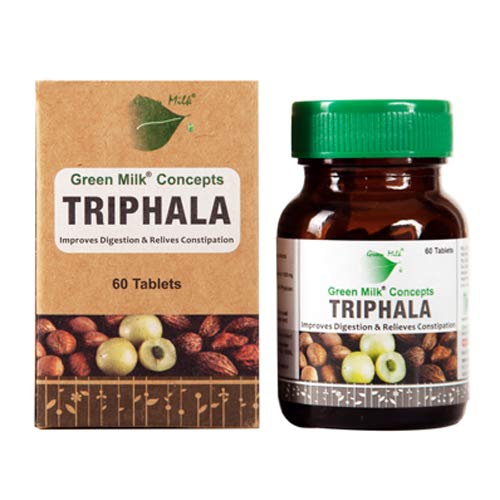Triphala Tablets | Ayurvedic Constipation Control & Digestive Wellness Supplement | Supports Gentle Bowel Regulation, Digestion & Detox | Helps Maintain Gut Balance, Metabolism & Daily Comfort | Herbal Triphala Formula | 60 Tablets