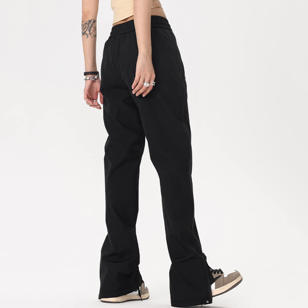Pantaloni Sportivi da Donna Pantaloni Estivi con Coulisse A Vita Alta Pantaloni Palazzo Casual Larghi